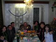Слева на право: мой сын Ваня, я, муж, Эд Горюнов, Карякин Влад, Горюнова Ната, Ольга (сестра) с дочкой Горюновых.